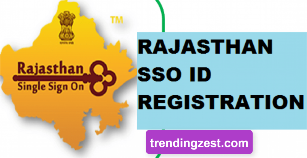 SSO ID Rajasthan Registration